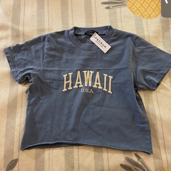 Brandy Melville Tops - Brandy Melville Hawaii Crop Top